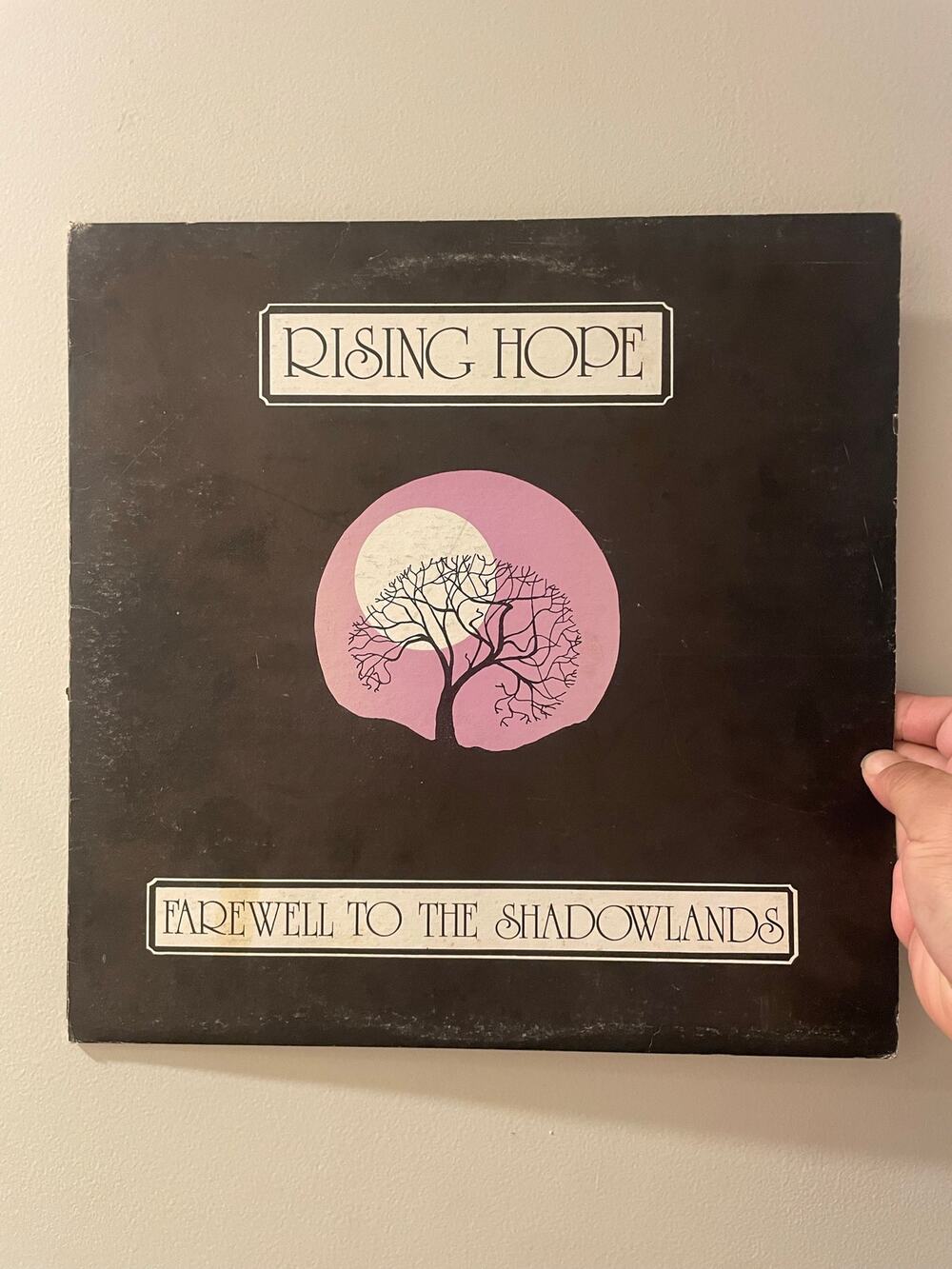 Rising Hope - Farewell To The Shadowlands LP folk vinyl rare